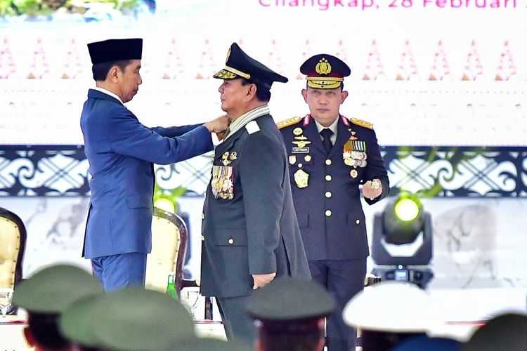 Prabowo Menjadi Jenderal TNI Kehormatan