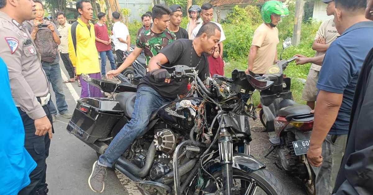 Kecelakaan Maut Rombongan Harley Korban Tewas 2 Orang